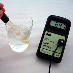 水道水の酸化還元電位　実測